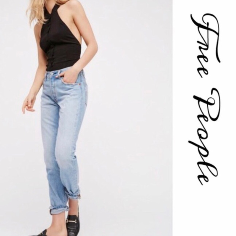Free People Halter Bodysuit Size Small